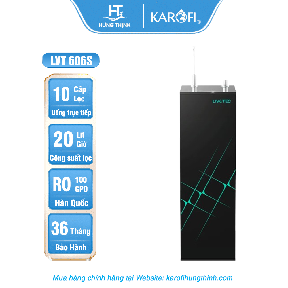 Máy lọc nước RO Livotec 606S