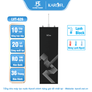 Máy lọc nước nóng lạnh Karofi Livotec 626