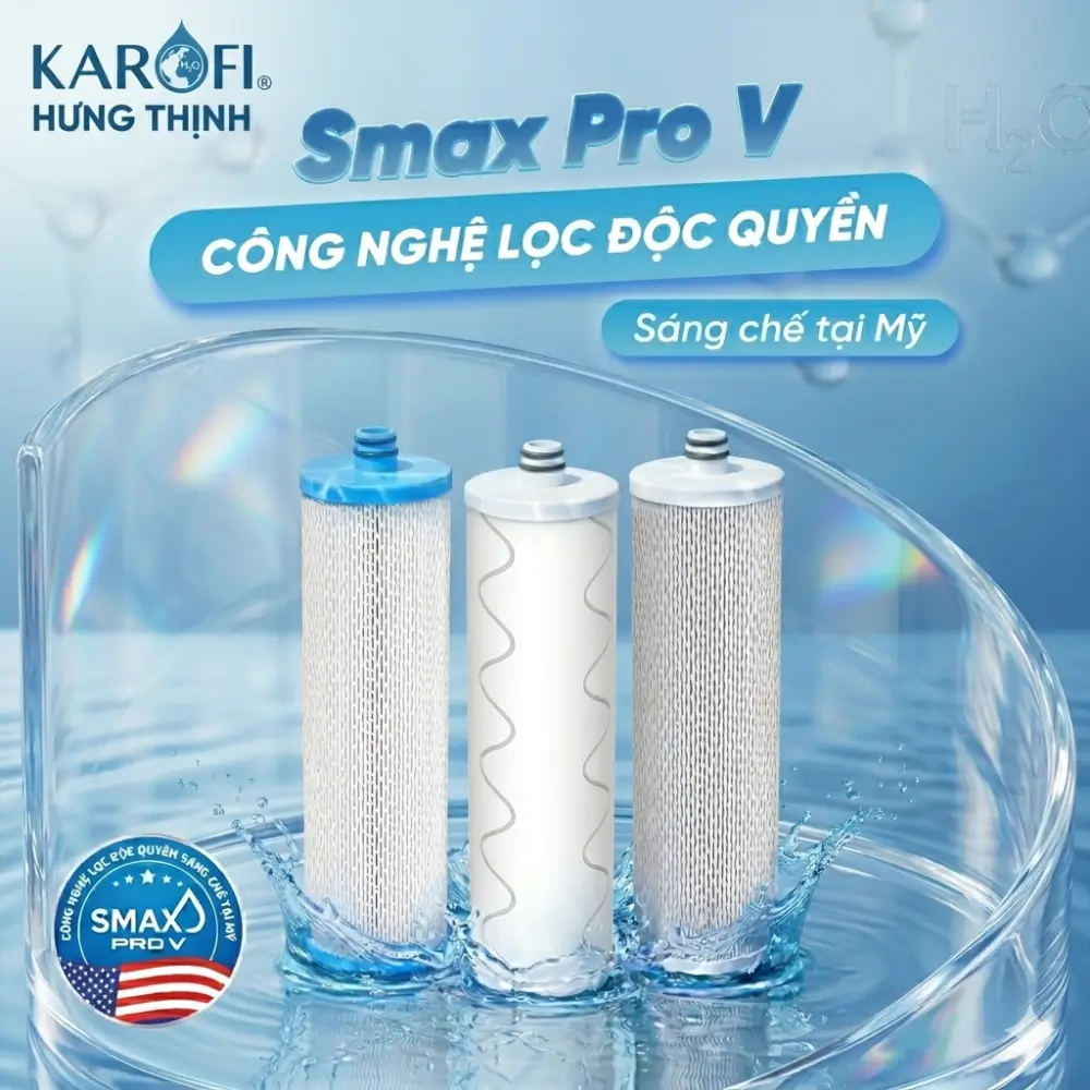 Lõi lọc Smax Pro V công nghệ mới