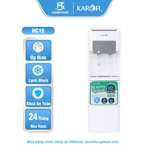 Karofi Hưng Thịnh – Tổng Kho Karofi Chính Hãng | Cây nước nóng lạnh Karofi úp bình HC16 Karofi Hưng Thịnh – Tổng Kho Karofi Chính Hãng|Cây nước nóng lạnh Karofi úp bình HC16