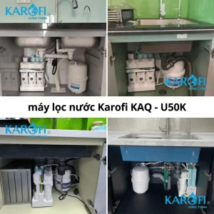 Hình ảnh lắp đặt thực tế model Karofi KAQ-U50K tại nhà khách hàng