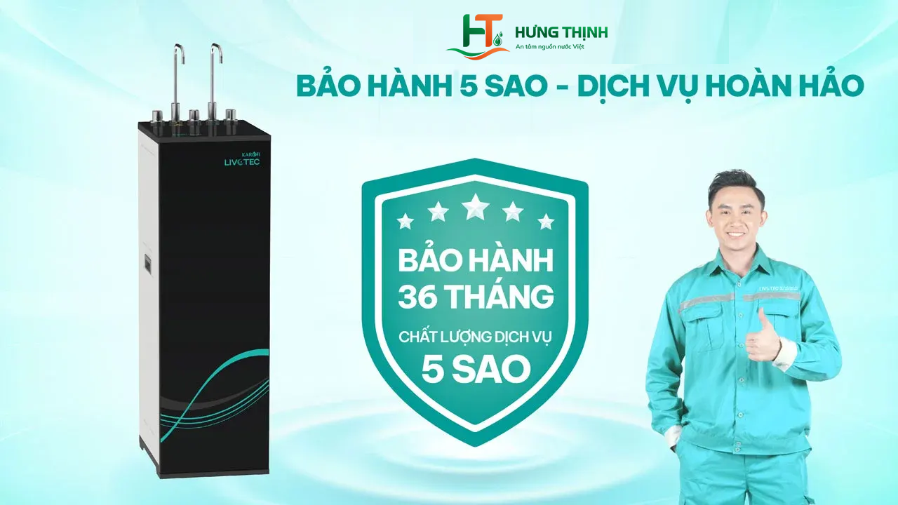Máy lọc nước nóng lạnh Karofi Livotec 612- Bảo hành 36 tháng Máy lọc nước nóng lạnh Karofi Livotec 612- Bảo hành 36 tháng