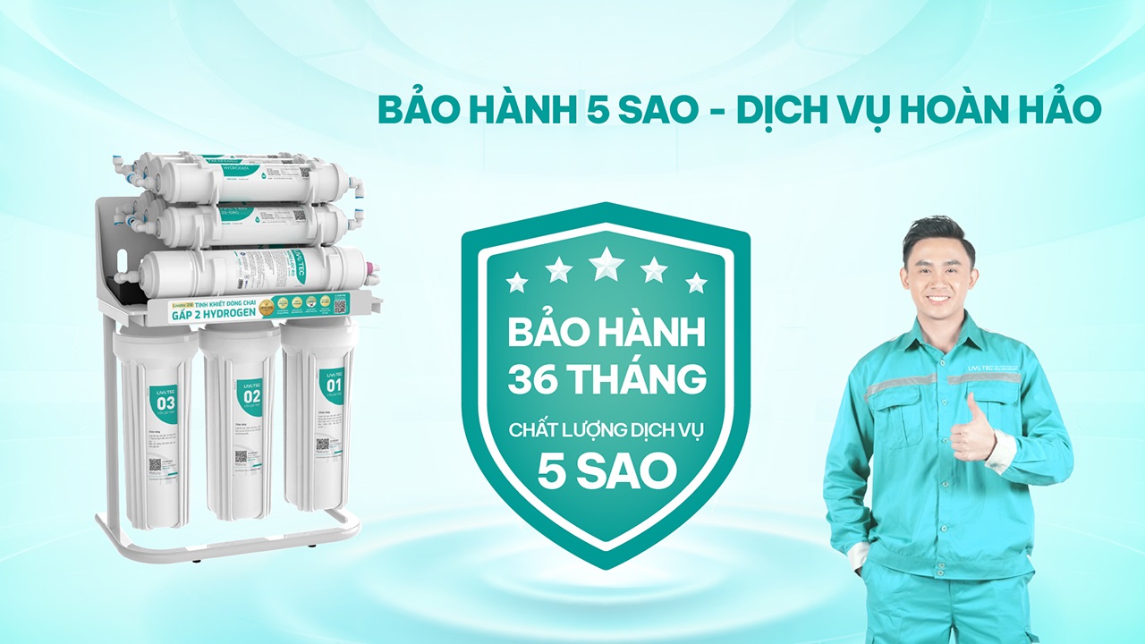 Thời gian bảo hành đến 3 năm