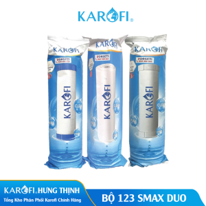 Bộ 3 Lõi lọc Thô 1,2,3 Karofi Smax Duo