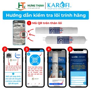 Kiểm tra lõi lọc chính hãng