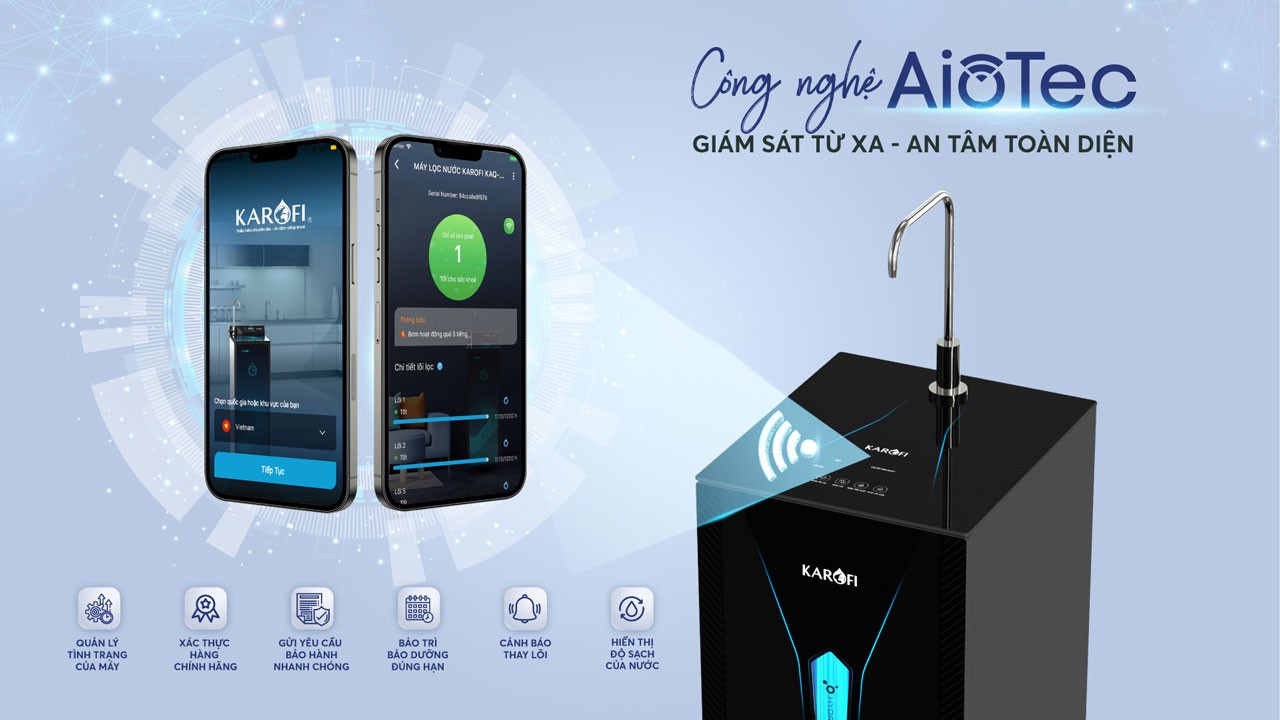 Công nghê Aiotec giám sát từ xa - an tâm toàn diện