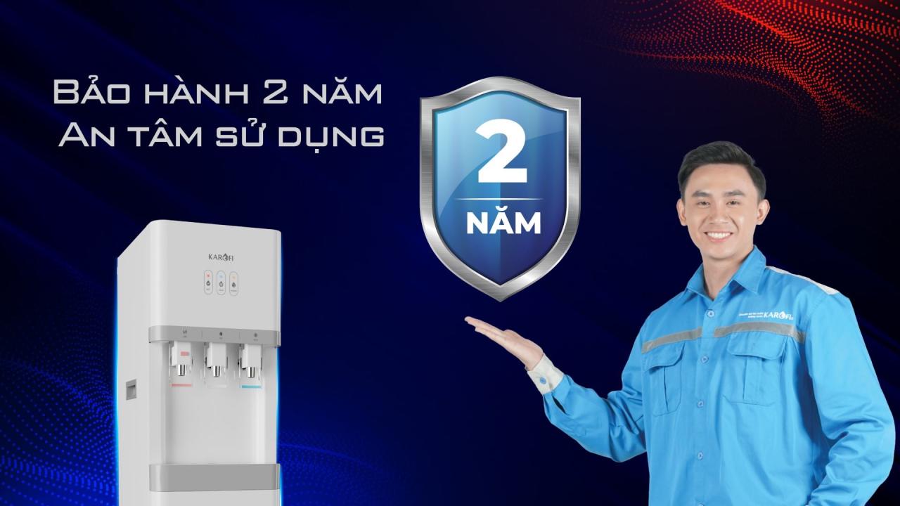 Bảo hành 2 năm an tâm sử dụng Bảo hành 2 năm an tâm sử dụng