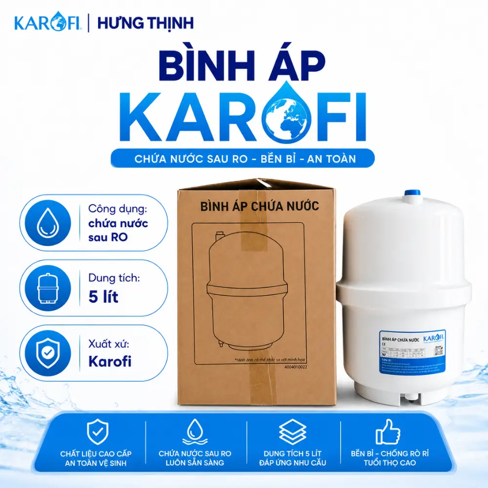 Bình Áp Karofi Bình áp Karofi chính hãng