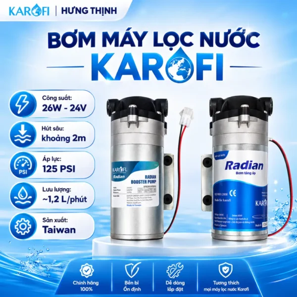 Bơm máy lọc nước Karofi - Karofi Hưng Thịnh