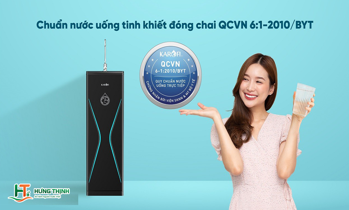Chuẩn nước uống tinh khiế đóng chai QCVN 6:1-2010/BYT Chuẩn nước uống tinh khiế đóng chai QCVN 6:1-2010/BYT
