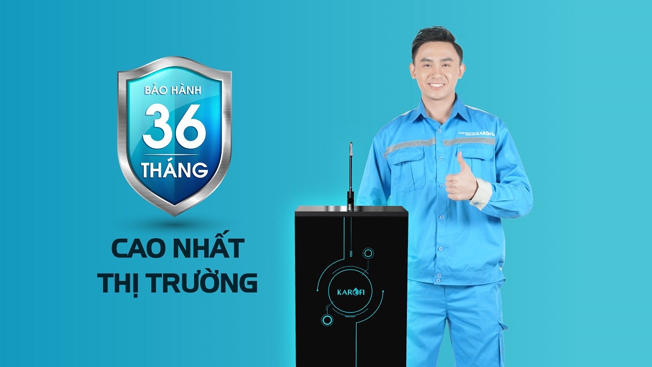 Máy lọc nước Karofi ERO100V - Bảo hành 3 năm Máy lọc nước Karofi ERO100V - Bảo hành 3 năm