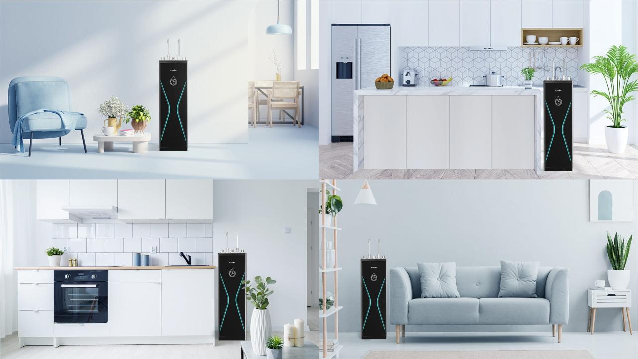 Máy lọc nước nóng lạnh Karofi KAD-D528 Máy lọc nước nóng lạnh Karofi KAD-D528