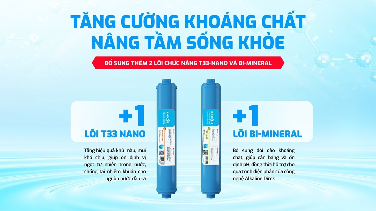 Tăng cường khoáng chất nâng tầm sức khoẻ
