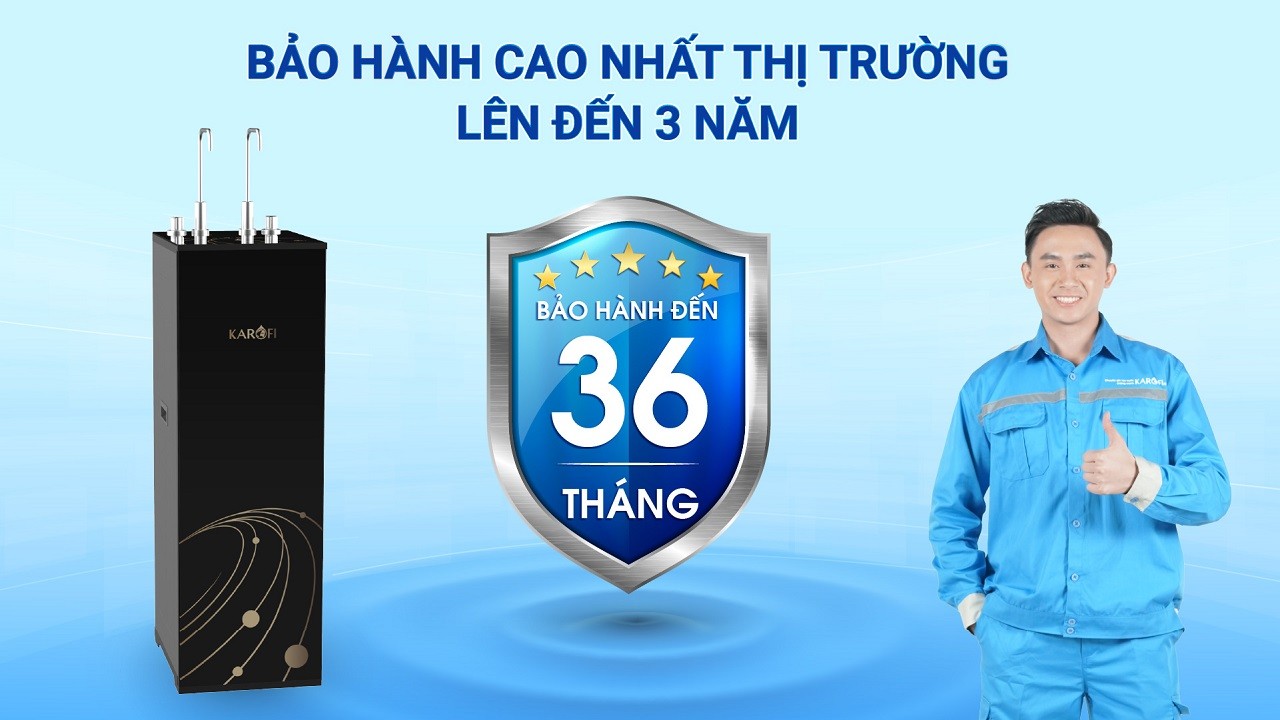 Bảo hành cao nhất thị trường lến đến 3 năm 