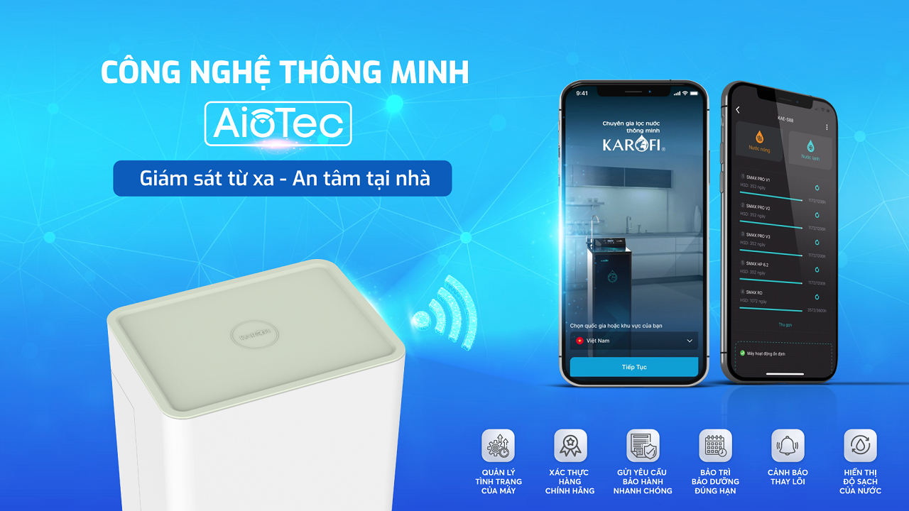 Công nghệ thông minh Aiotec Giám sát từ xa - An tâm tại nhà Công nghệ thông minh Aiotec Giám sát từ xa - An tâm tại nhà