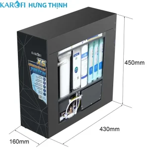 kích thước máy lọc nước karofi U99 (KAQ-U99) chính hãng - Karofi Hưng Thịnh