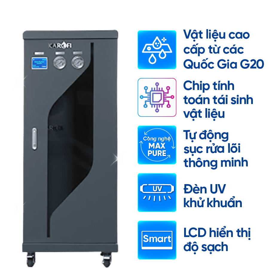 Máy Lọc nước đầu nguồn Karofi KMF-68