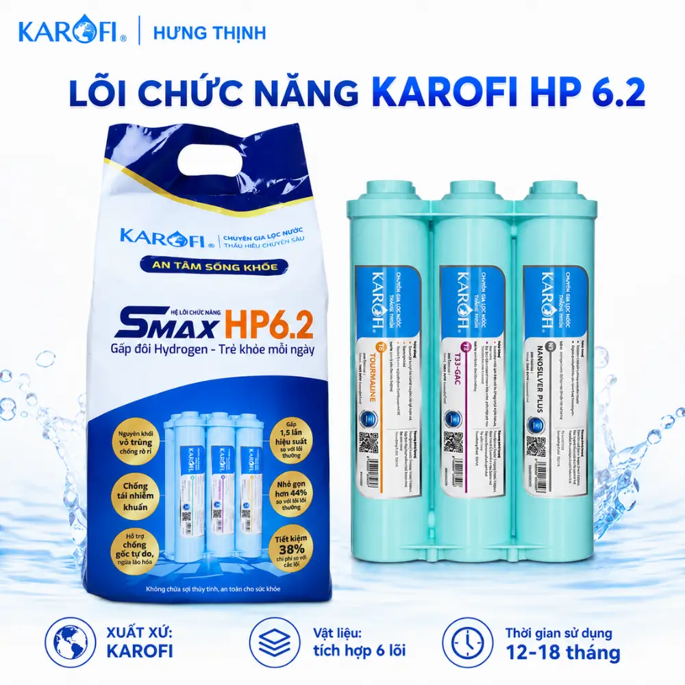 Bộ Lõi Chức Năng Karofi Smax HP 6.2 Lõi chức năng Karofi HP 6.2 chính hãng karofi hưng thịnh