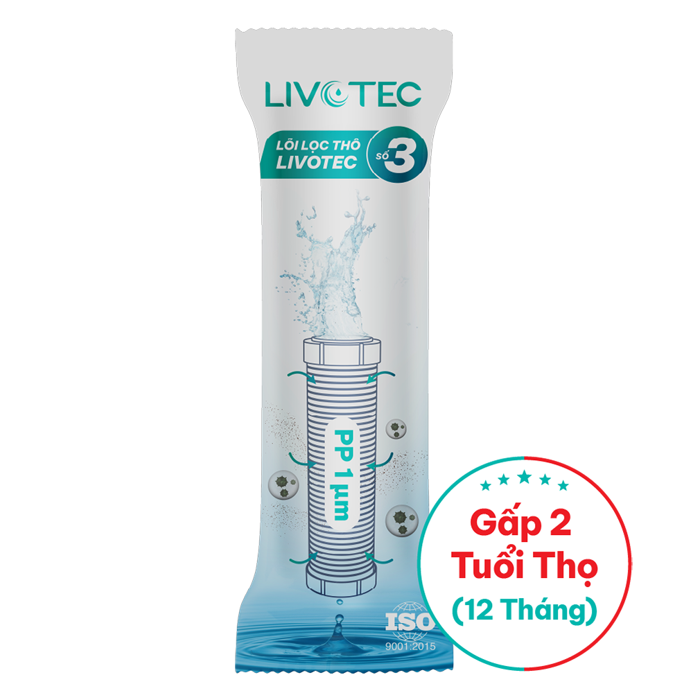 Lõi lọc thô Livotec số 3
