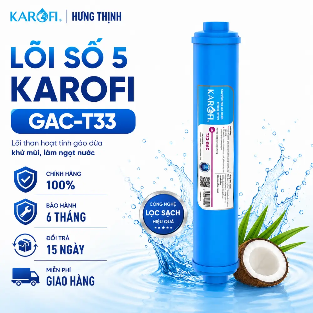 Lõi Số 5 Karofi GAC-T33 Lõi số 5 Karofi GAC-T33 chính hãng