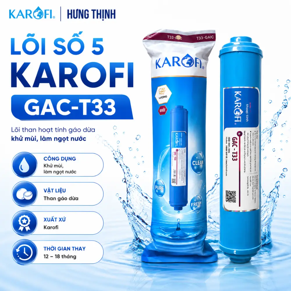 Lõi Số 5 Karofi GAC-T33 Lõi số 5 Karofi GAC-T33 chính hãng