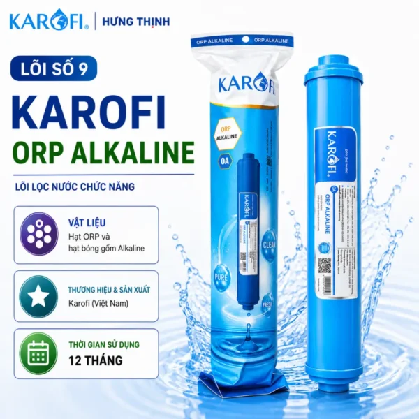 Lõi số 9 Karofi ORP Alkaline chính hãng - Karofi Hưng Thịnh