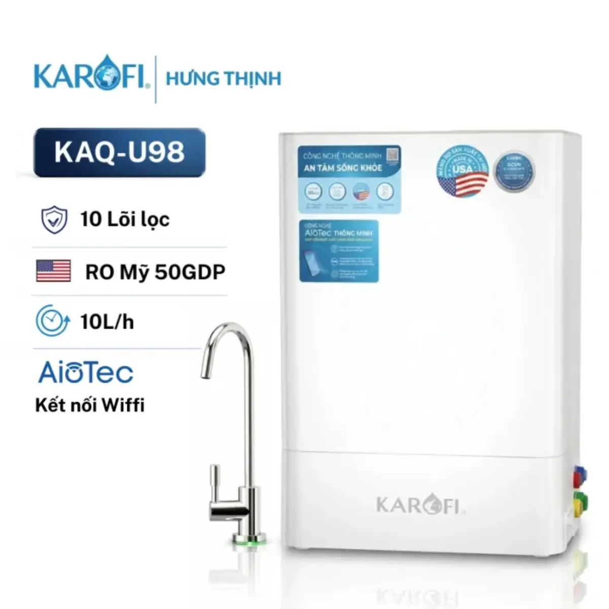 may-loc-nuoc-karofi-kaq-u98-10-loi-gam-tu-uong-truc-tiep-chinh-hang