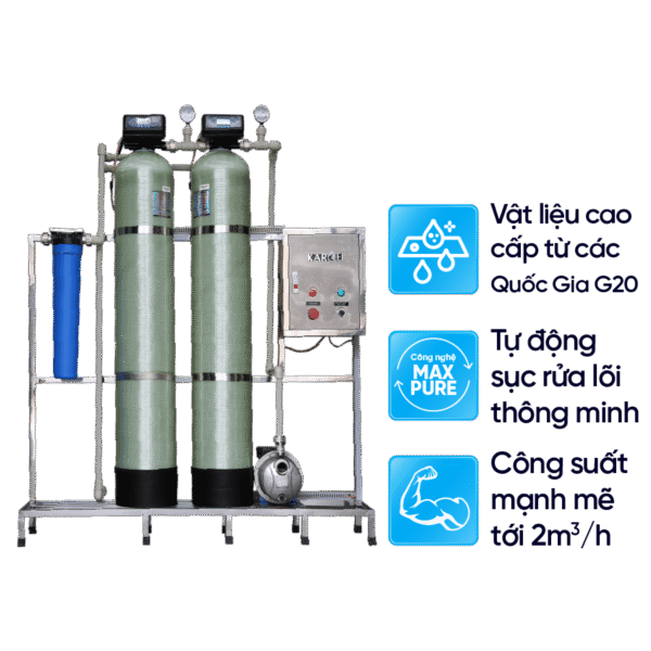 Máy lọc nước đầu nguồn Karofi KTF-332C