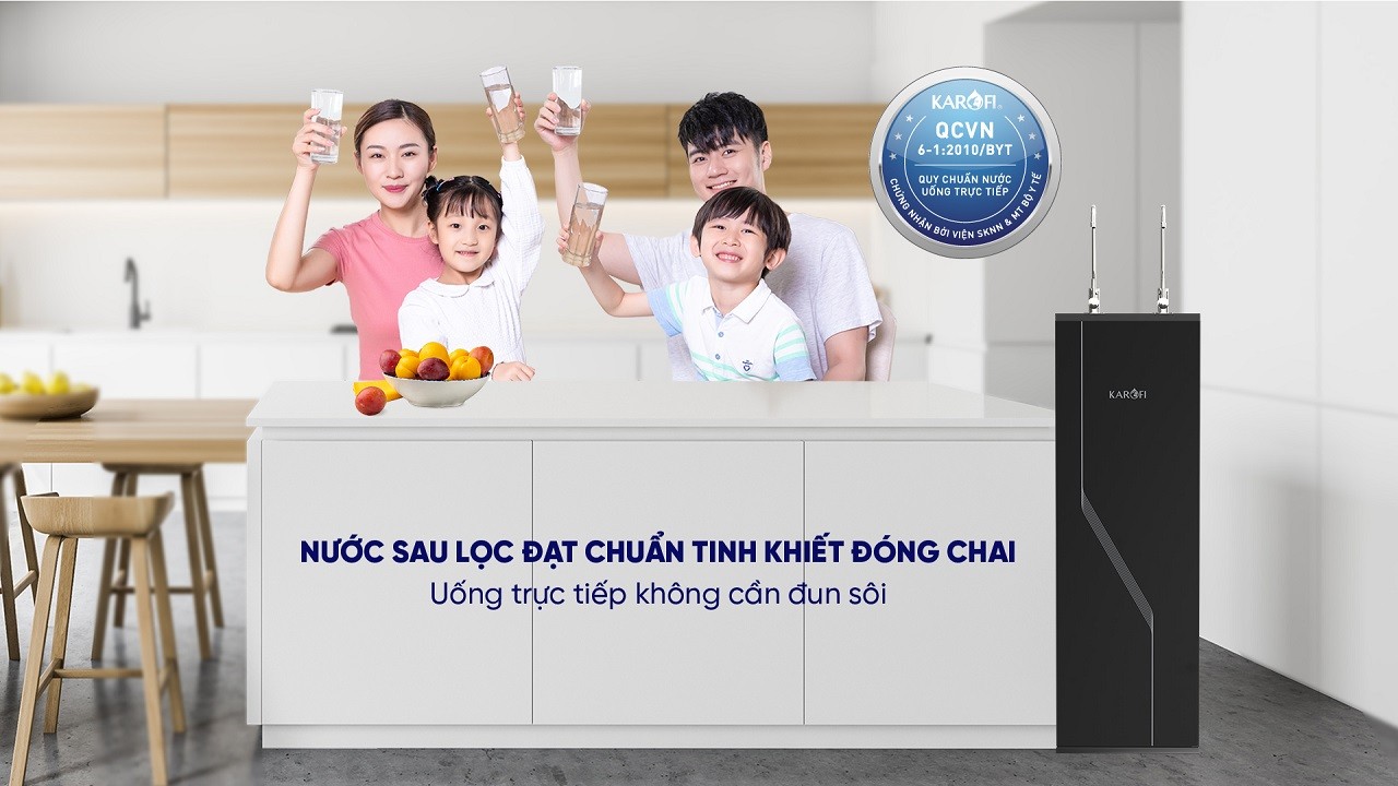 CHUẨN TINH KHIẾT NƯỚC UỐNG ĐÓNG CHAI - QCVN 6:1-2010/BYT
