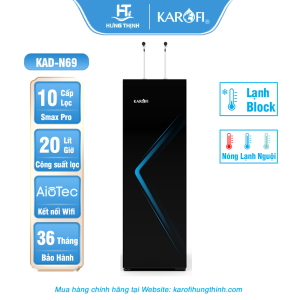 Máy lọc nước nóng lạnh Karofi KAD-N69