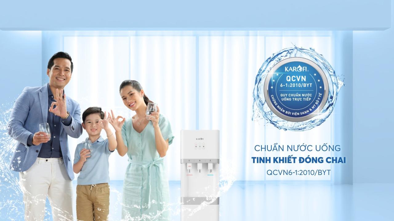 Chuẩn nước uống tinh khiết đóng chai QCVN6-1:2010/BYT Chuẩn nước uống tinh khiết đóng chai QCVN6-1:2010/BYT