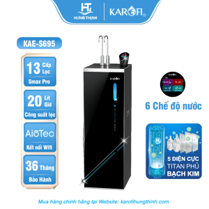 Karofi Hưng Thịnh – Tổng Kho Karofi Chính Hãng | Máy lọc nước nóng lạnh Hydro-ion kiềm Karofi KAE-S695 Karofi Hưng Thịnh – Tổng Kho Karofi Chính Hãng|Máy lọc nước nóng lạnh Hydro-ion kiềm Karofi KAE-S695
