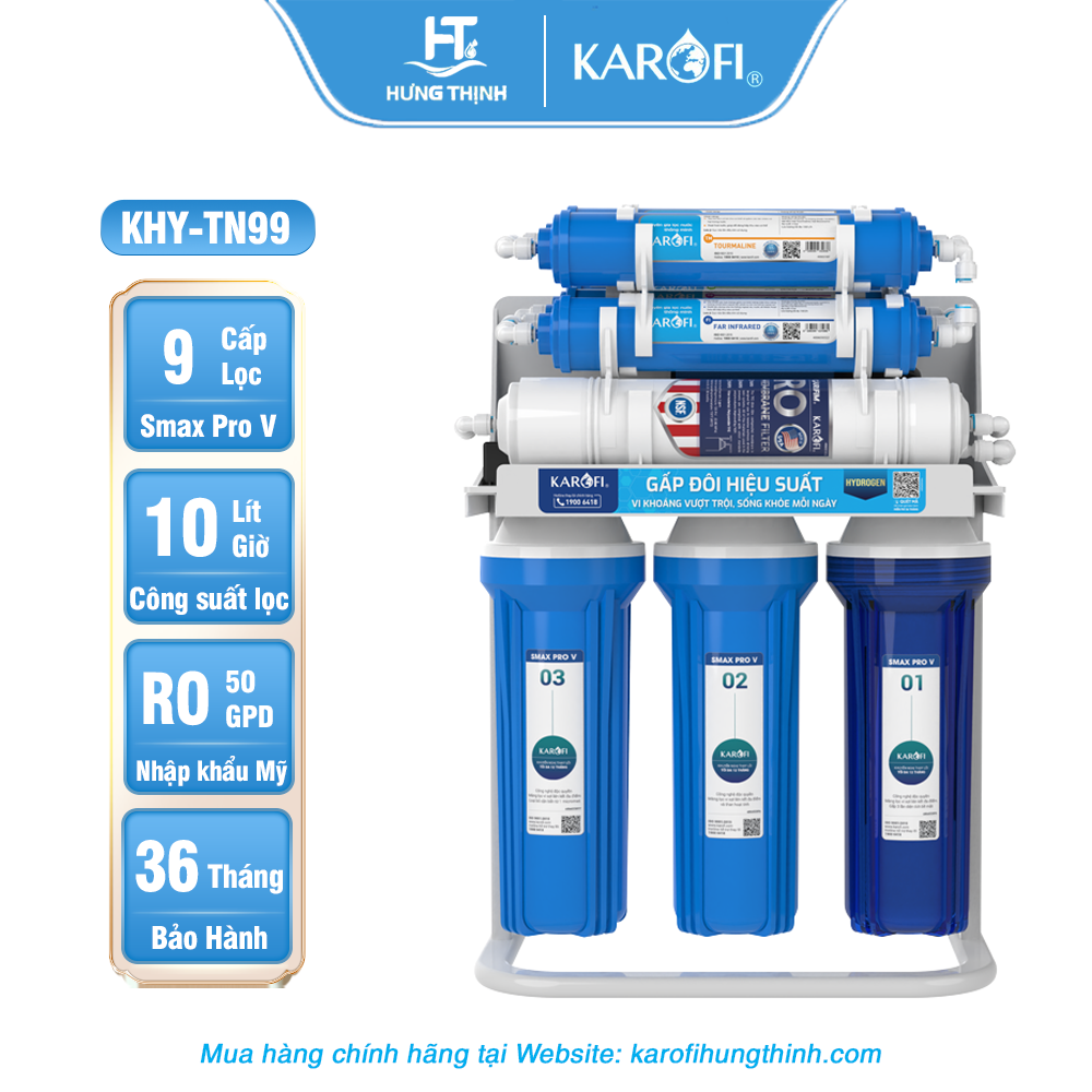 Máy lọc nước Karofi KHY-TN99 - 9 lõi
