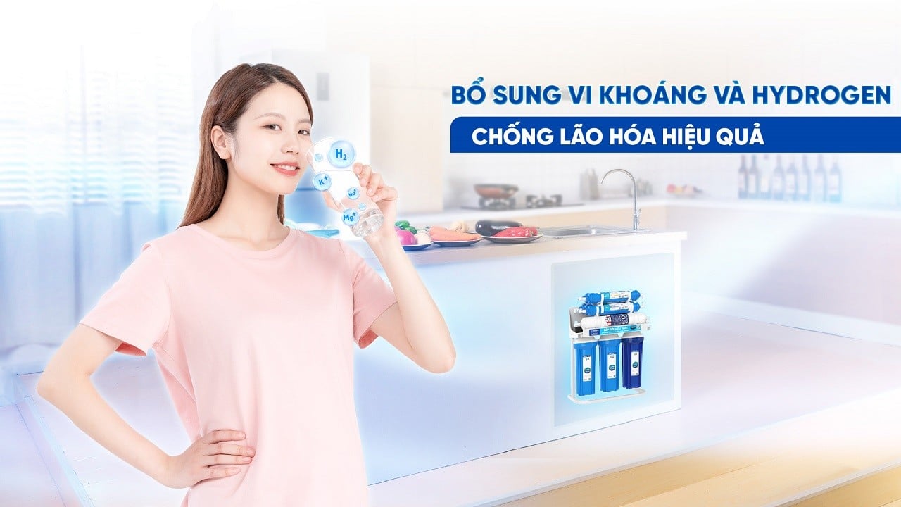 Bổ sung vi khoáng và hydrogen chống lão hoá hiệu quả Bổ sung vi khoáng và hydrogen chống lão hoá hiệu quả