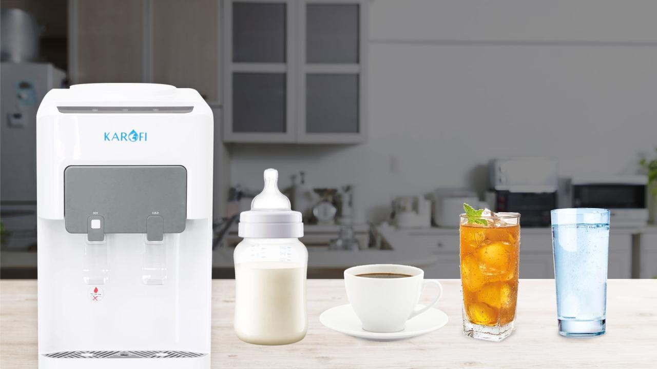 Cấy nước nóng lạnh Karofi úp bình HC16 đáp ứng nhiều nhu cầu sử dụng Cấy nước nóng lạnh Karofi úp bình HC16 đáp ứng nhiều nhu cầu sử dụng