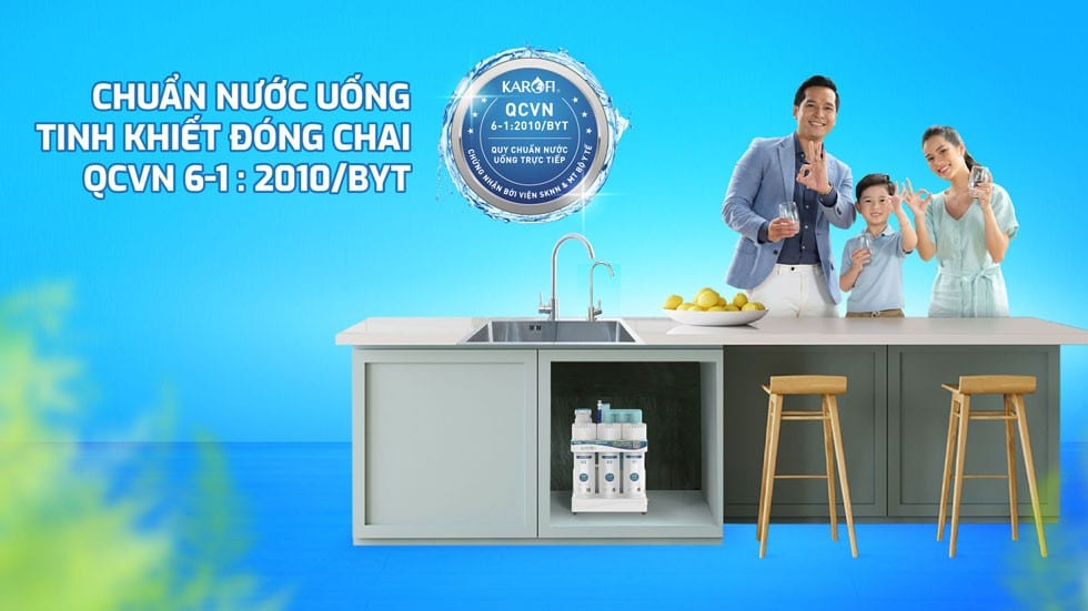 Chuẩn nước uống tinh khiết đóng chai QCVN 6-1: 2010/BYT