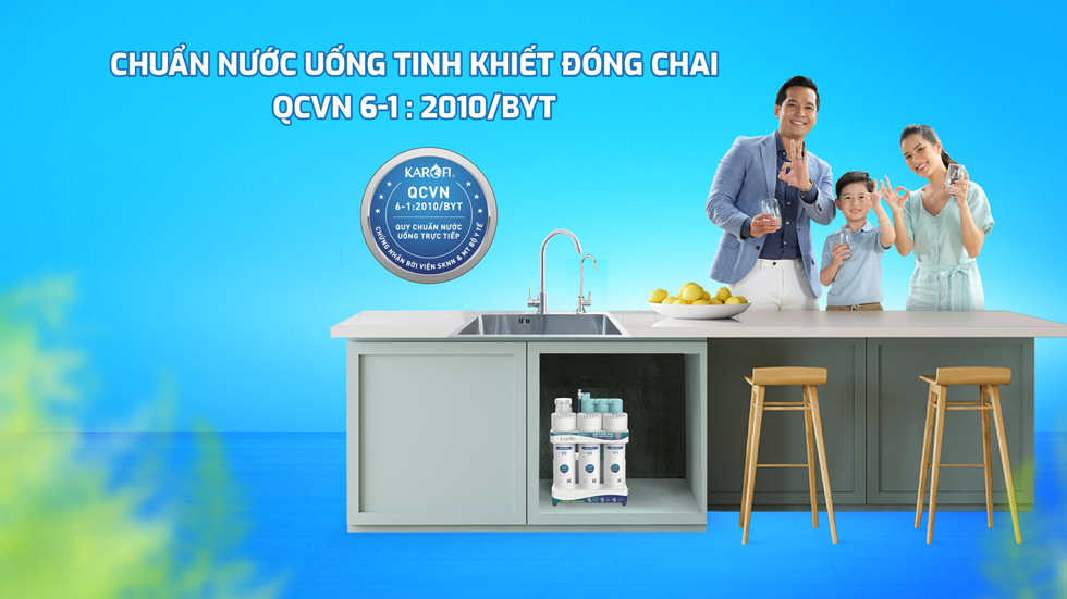 Chuẩn nước uống tinh khiết đóng chai QCVN 6-1/;2010/BYT