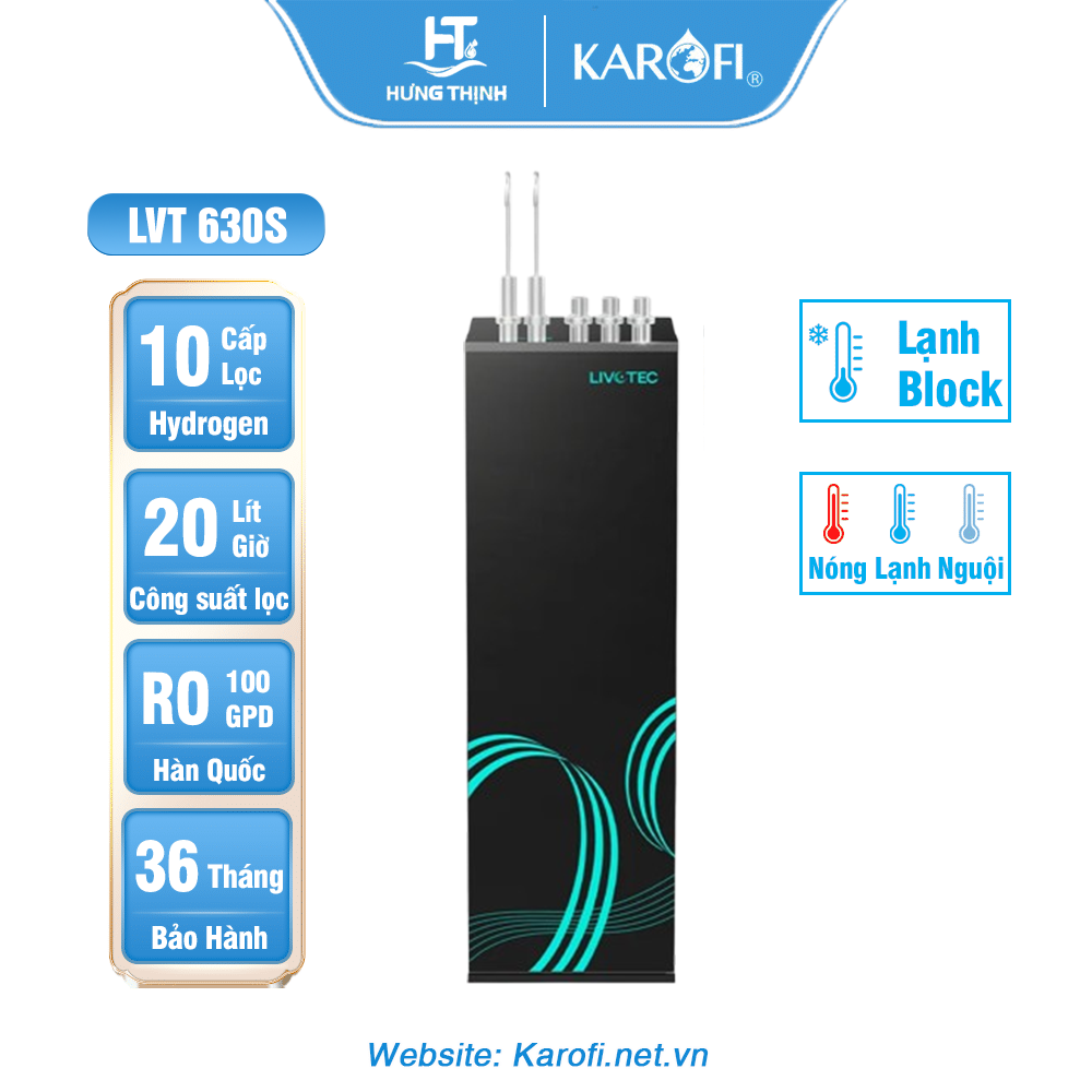 Máy lọc nước nóng lạnh Livotec 630S