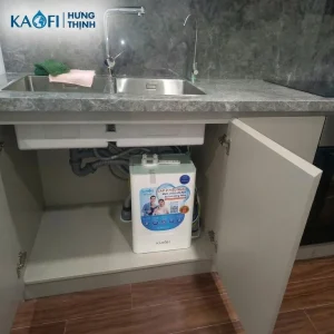 lắp đặt máy karofi KAQ-U98 thực tế chính hãng - Karofi Hưng Thịnh