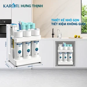 Thông số kích thước Máy lọc nước karofi KAQ-U05 Pro chính hãng - Karofi Hưng Thịnh