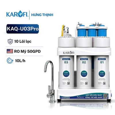 máy lọc nước karofi KAQ-U03 Pro chính hãng- Karofi Hưng Thịnh