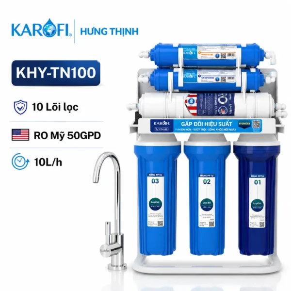 Máy lọc nước Karofi KHY-TN100 chính hãng - Karofi Hưng Thịnh