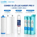 Bô 10 lõi lọc nước Karofi Pro V, RO, 6.2 chính hãng - Karofi Hưng Thịnh