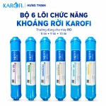 Bộ 6 lõi chức năng karofi khoáng rời chính hãng - Karofi Hưng Thịnh