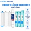 Combo 10 Lõi Lọc Karofi Pro V, RO Mỹ, HP 6.2 chính hãng - Karofi Hưng Thịnh