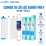 Combo 10 Lõi Lọc Karofi Pro V, RO Mỹ, HP 6.2 chính hãng - Karofi Hưng Thịnh