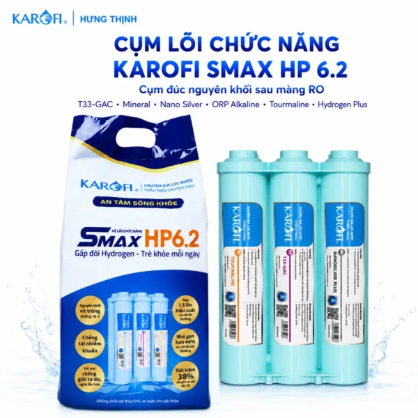 Cụm lõi chức năng Karofi Smax HP 6.2 chính hãng - Karofi Hưng Thịnh