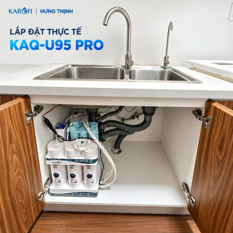 Ảnh lắp đặt thưc tế KAQ-U95 Pro tại Hưng Thịnh