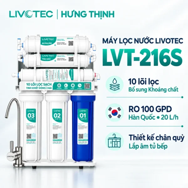 Máy lọc nước Livotec 216S chính hãng