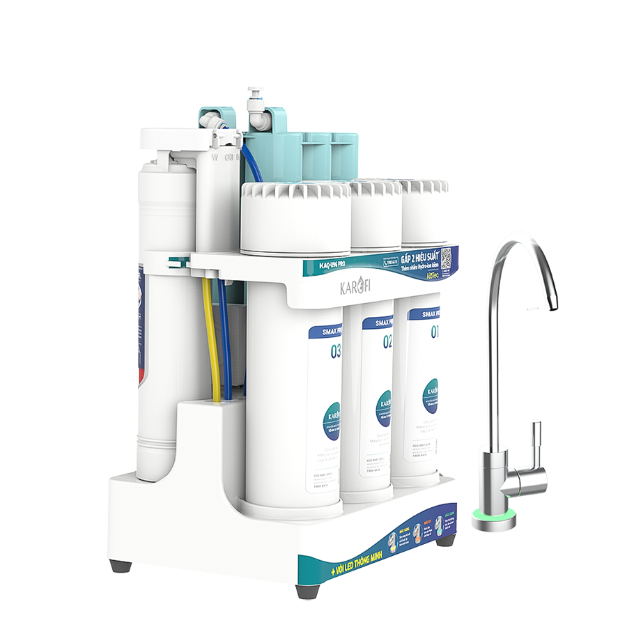 Máy lọc nước RO Karofi KAQ-U96 PRO May Loc Nuoc Karofi Kaq U96 Pro 31